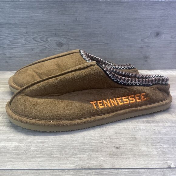 FOCO Tennessee Vols Slippers Mens Brown Slip On Clog w Outdoor Sole M  9- 10 UT - Picture 1 of 10